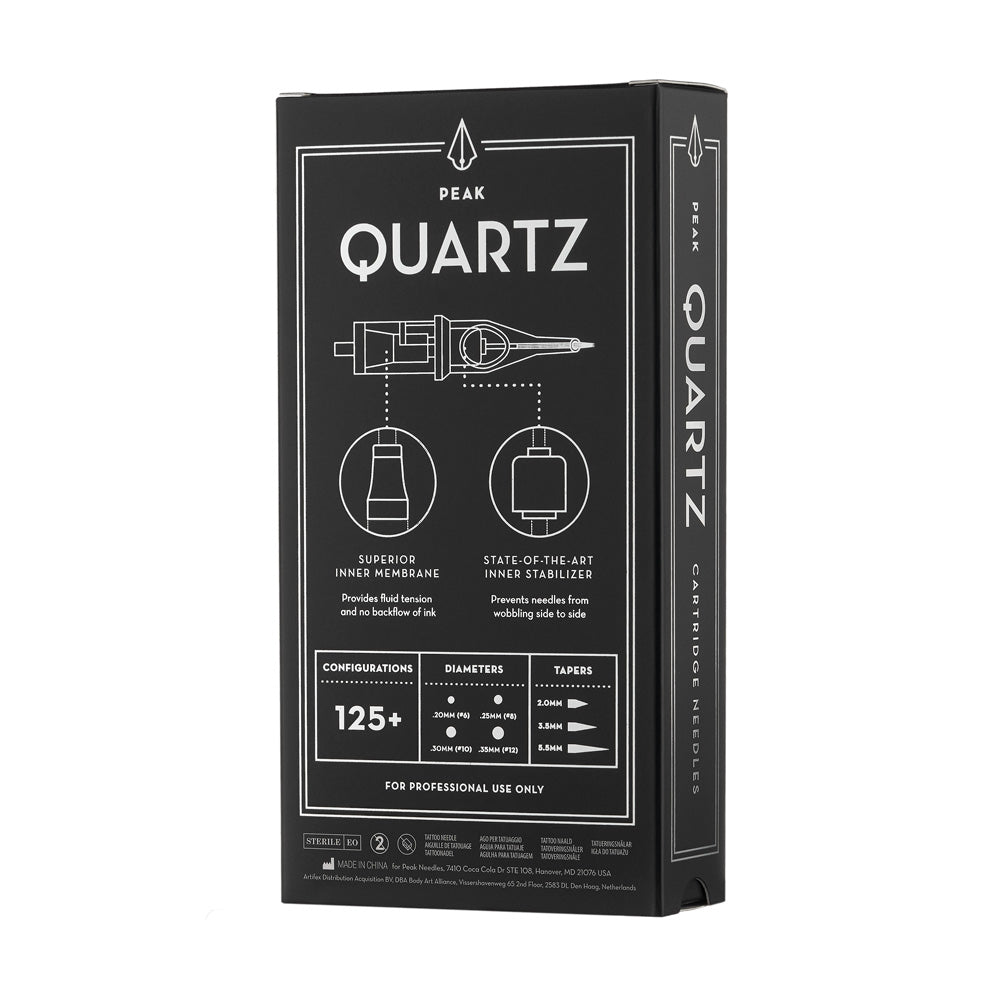 Quartz Cartridge Needles — All Configurations — Box of 20 - Peak Needles