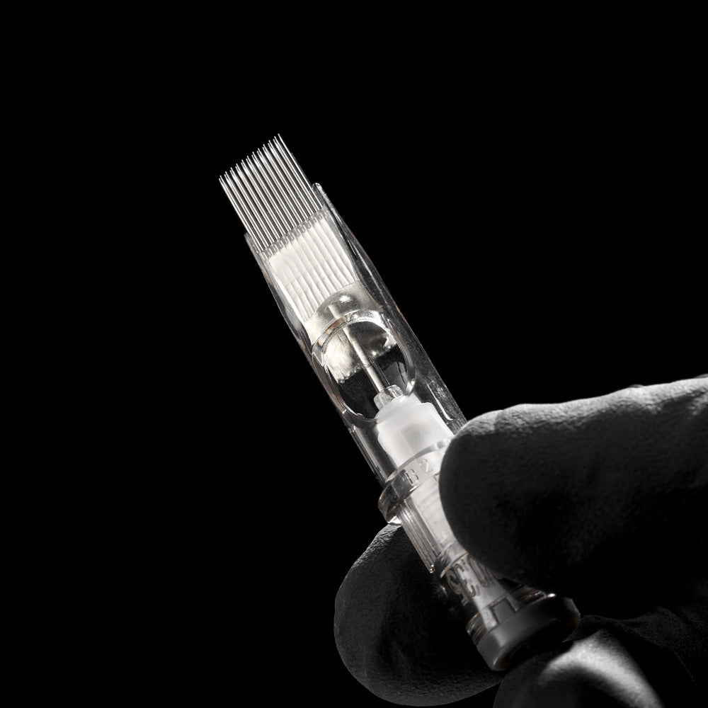 Peak Quartz Needle Cartridges — Curved Magnums — Box of 20 - Peak Needles