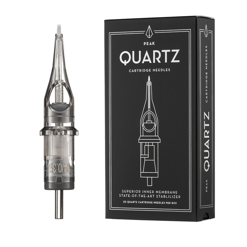 Quartz Cartridge Needles — All Configurations — Box of 20 - Peak Needles
