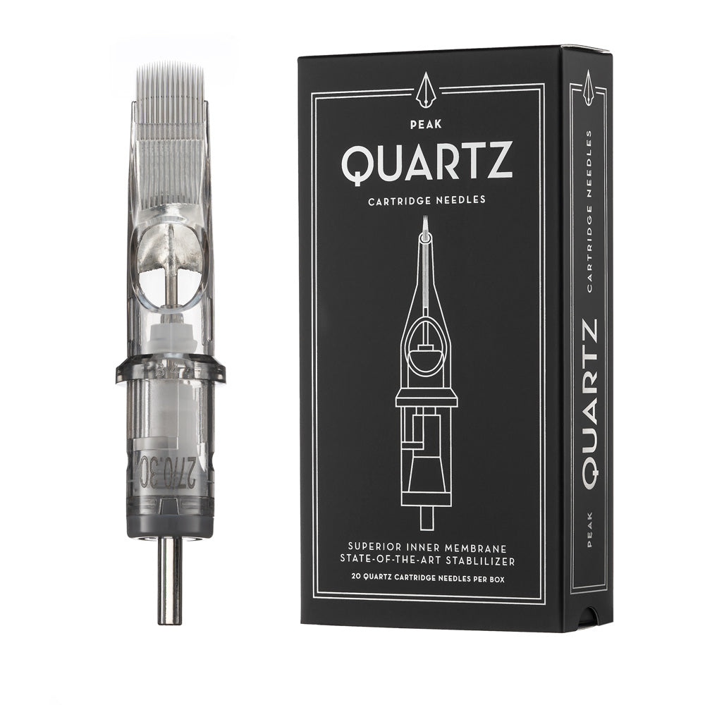 Quartz Cartridge Needles — All Configurations — Box of 20 - Peak Needles