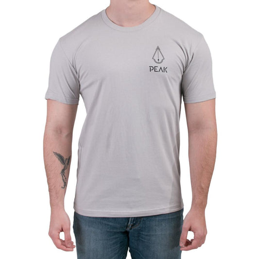 Quartz Light Grey Tee - Peak Needles