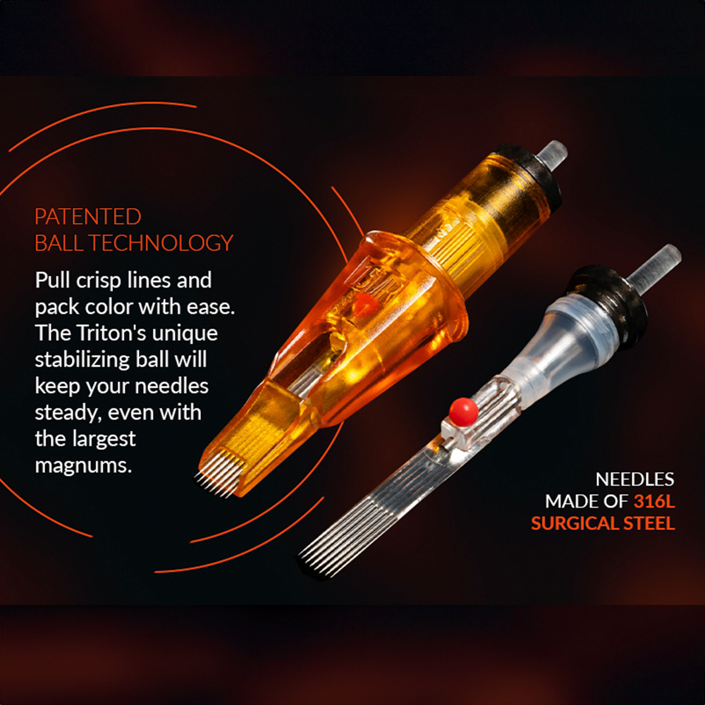 Triton Cartridge Needles — Sample Pack of 5 - Peak Needles
