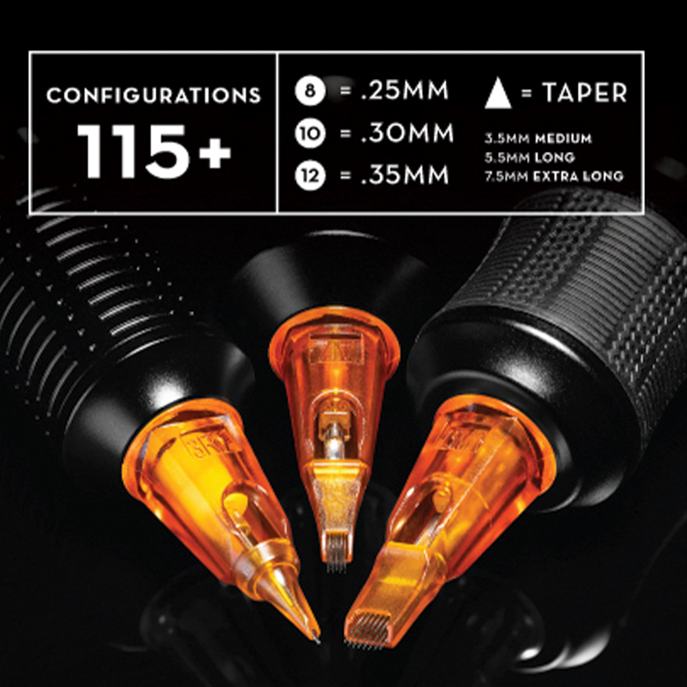 Triton Cartridge Needles — Sample Pack of 5 - Peak Needles