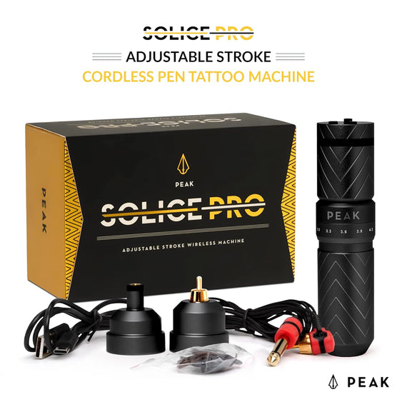 Solice Pro Adjustable Stroke Wireless Pen Tattoo Machine