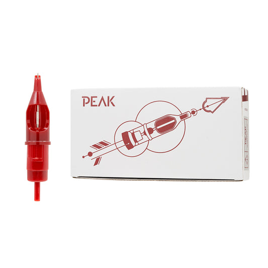 Blood Cartridge Needles — Cutback Tight Round Liners (20) - Peak Needles