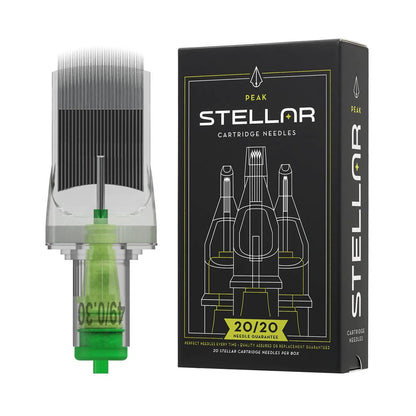 Peak Stellar Needle Cartridges — All Configurations — Box of 20 - Peak Needles