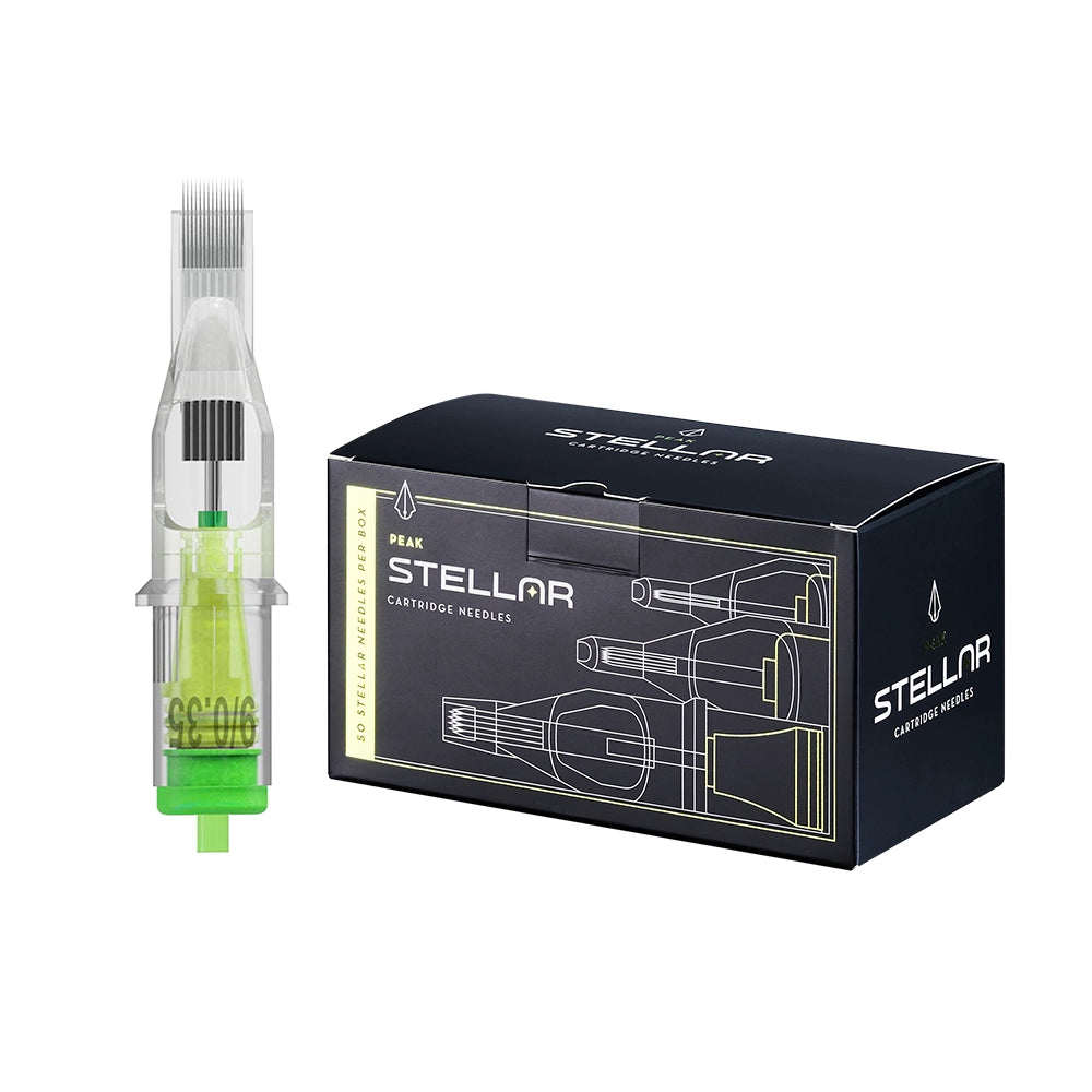 Peak Stellar Needle Cartridges — Select Configurations — Box of 50
