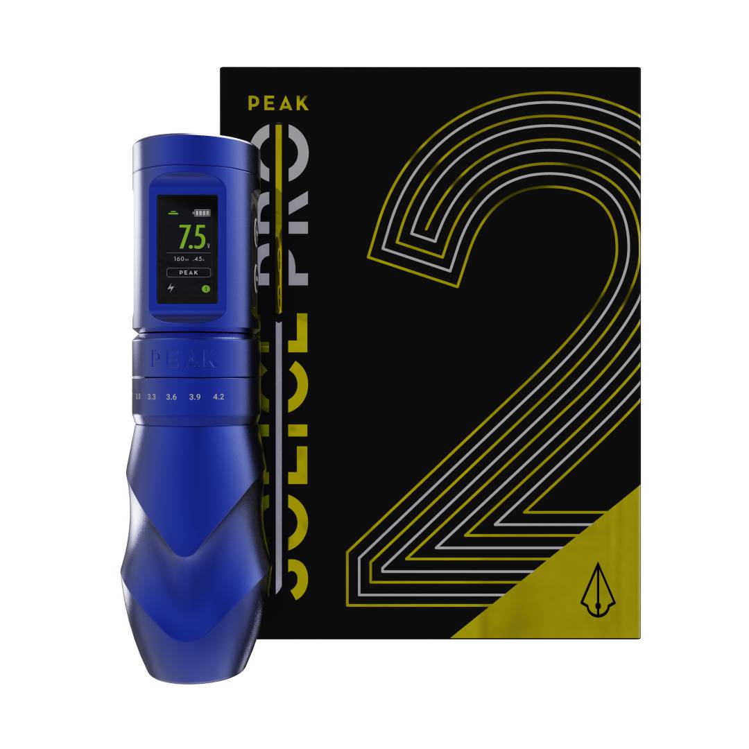 Peak Solice Pro 2 Wireless Tattoo Machine - Peak Needles