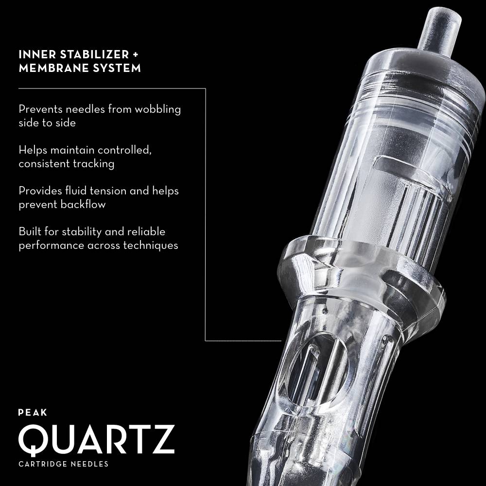 Peak Quartz XXL Cartridge Needles — Box of 8 | Peak Needles