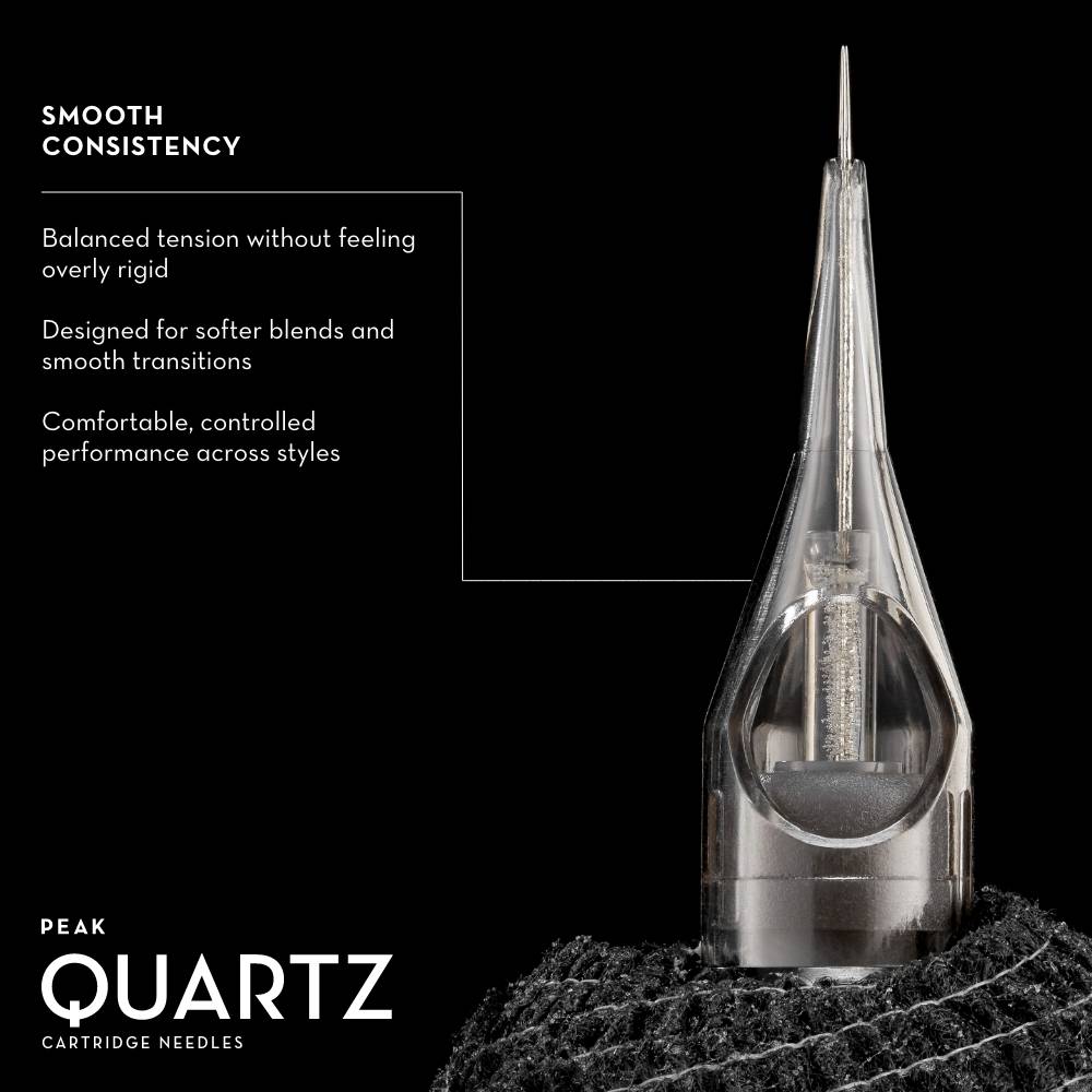 Peak Quartz Stippling and Whipshading Needle Cartridges — Box of