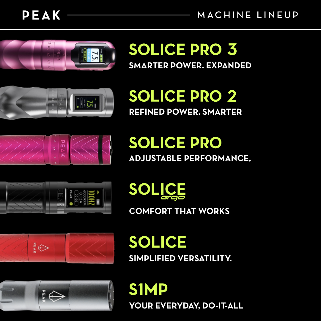 Peak Solice Pro 3 Wireless Machine | Peak – Peak Needles