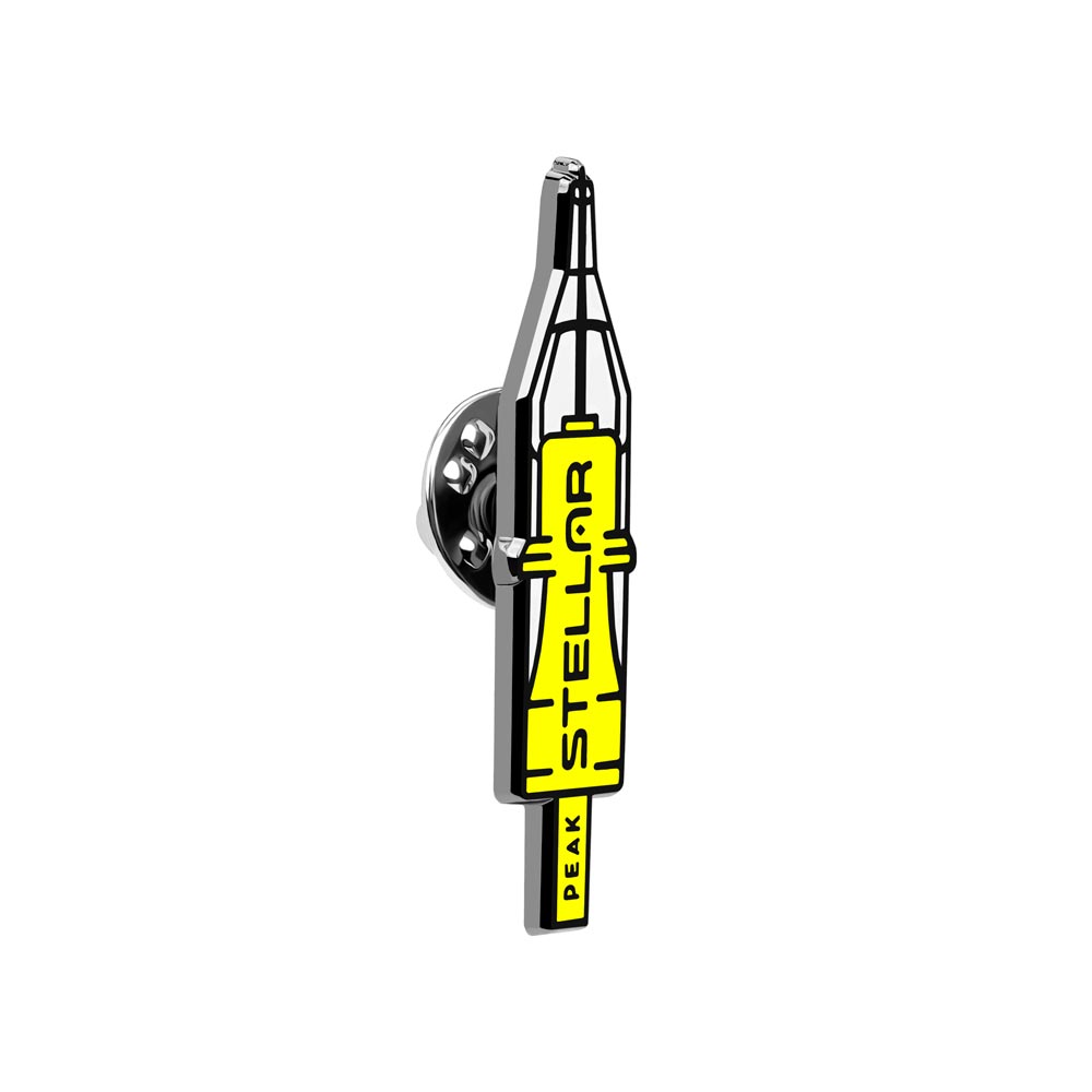 Peak Stellar Cartridge Enamel Pin — Price Per 1 - Peak Needles