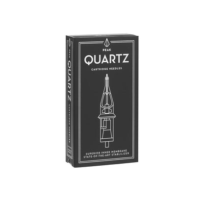 Quartz Stippling and Whipshading Needle Cartridges — Box of 20 - Peak Needles