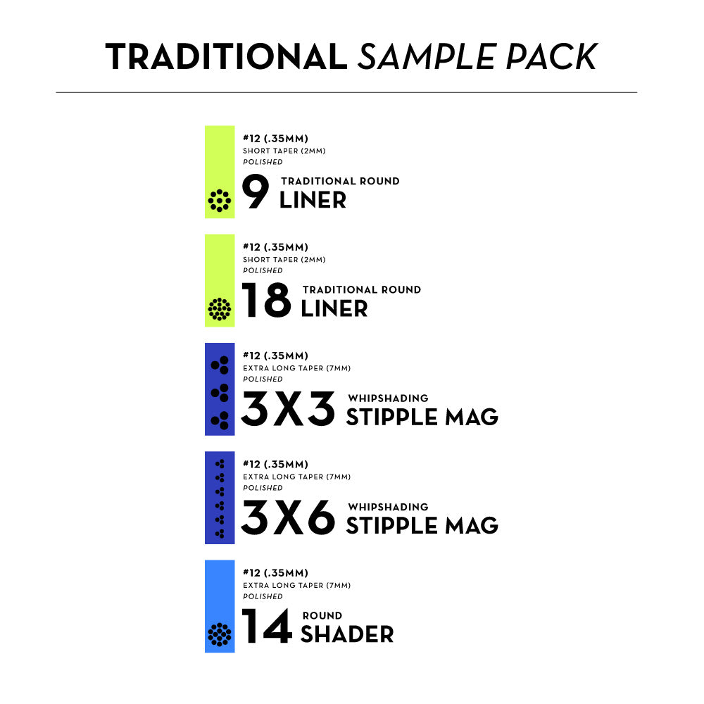 Stellar Needle Cartridges — Sample Pack