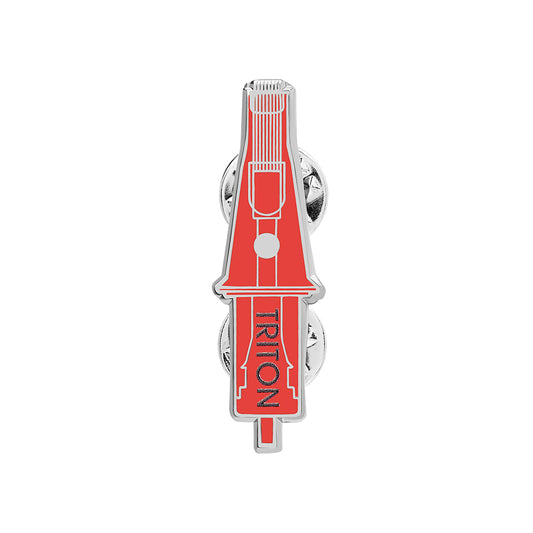 Peak Triton Enamel Pin — Price Per 1 - Peak Needles