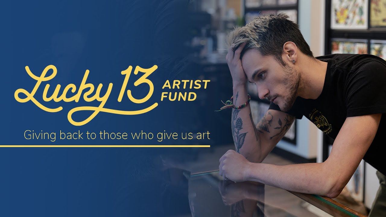Load video: Lucky 13 artist fund