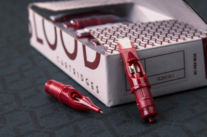 Blood Cartridge Needles — Round Liners (20) - Peak Needles