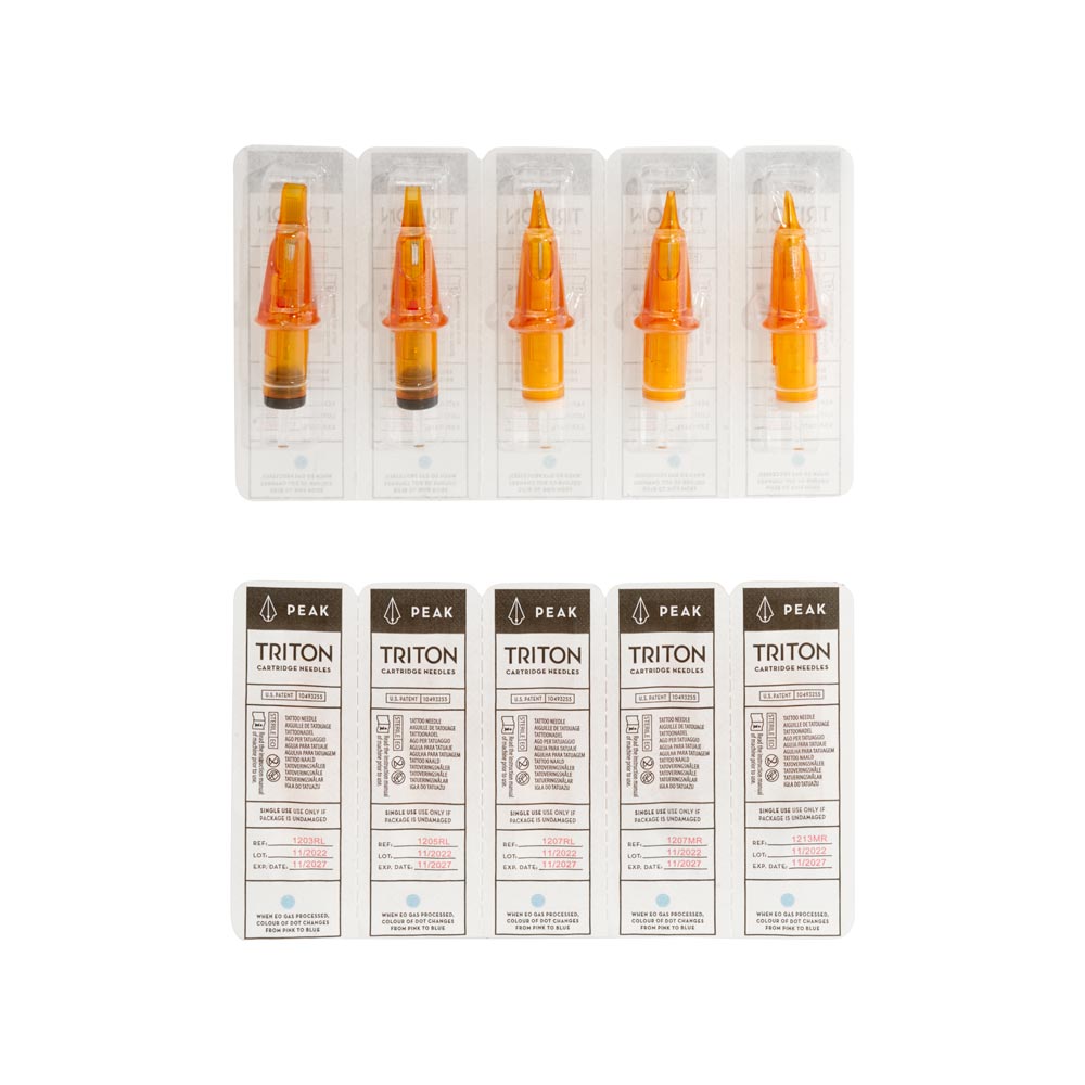 Triton Cartridge Needles — Sample Pack of 5 - Peak Needles