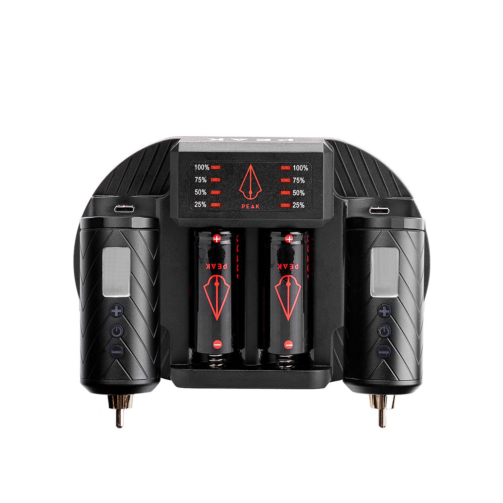 Charging Dock + Forge Reloadable Battery Packs Bundle - Peak Needles