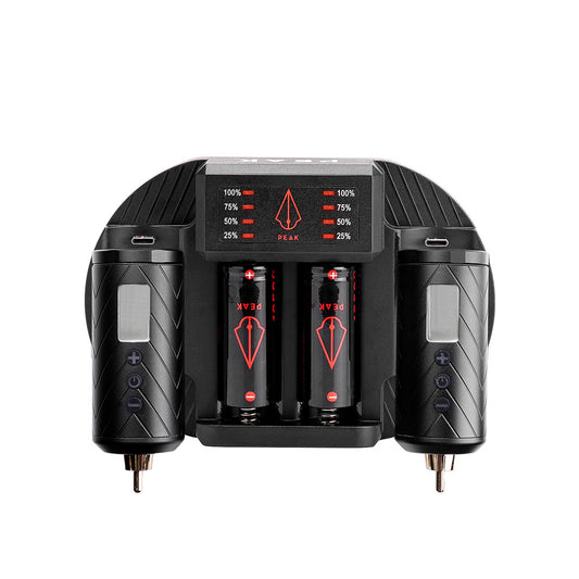 Charging Dock + Forge Reloadable Battery Packs Bundle - Peak Needles