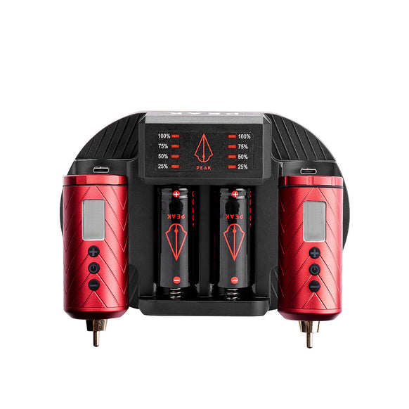 Charging Dock + Forge Reloadable Battery Packs Bundle - Peak Needles