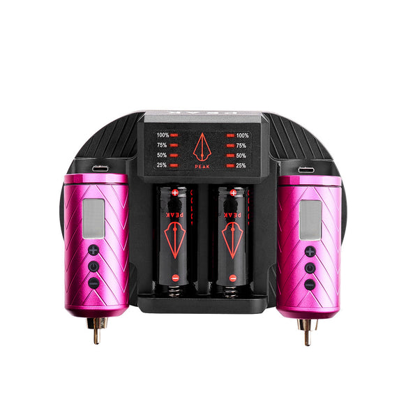 Charging Dock + Forge Reloadable Battery Packs Bundle - Peak Needles