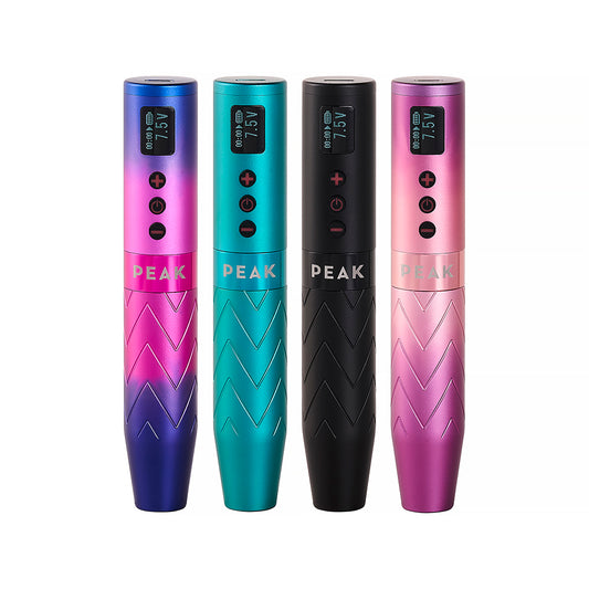 Peak Astra Wireless PMU Machine with 1 Battery Pack – Pick Color - Peak Needles