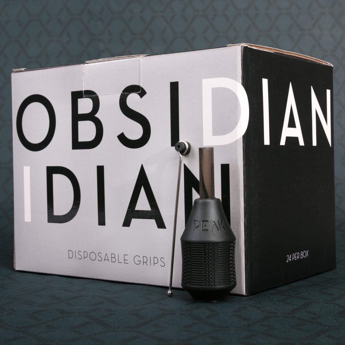 Obsidian Disposable Cartridge Grips — Box of 24 - Peak Needles