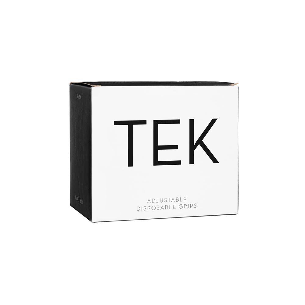 Tek Disposable 32mm Adjustable Cartridge Grips with Threaded Connector — Box of 15 - Peak Needles
