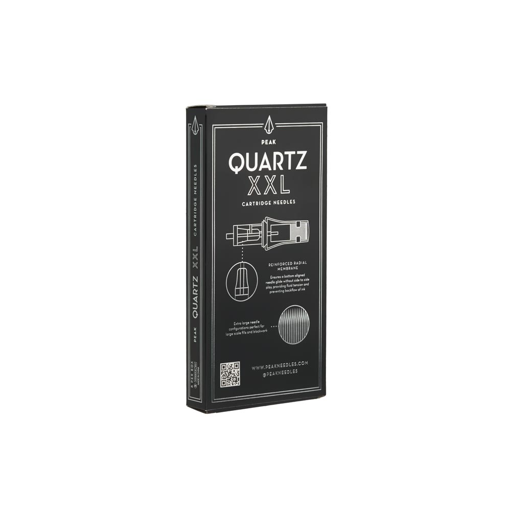 Quartz XXL Cartridge Needles — Box of 8 - Peak Needles