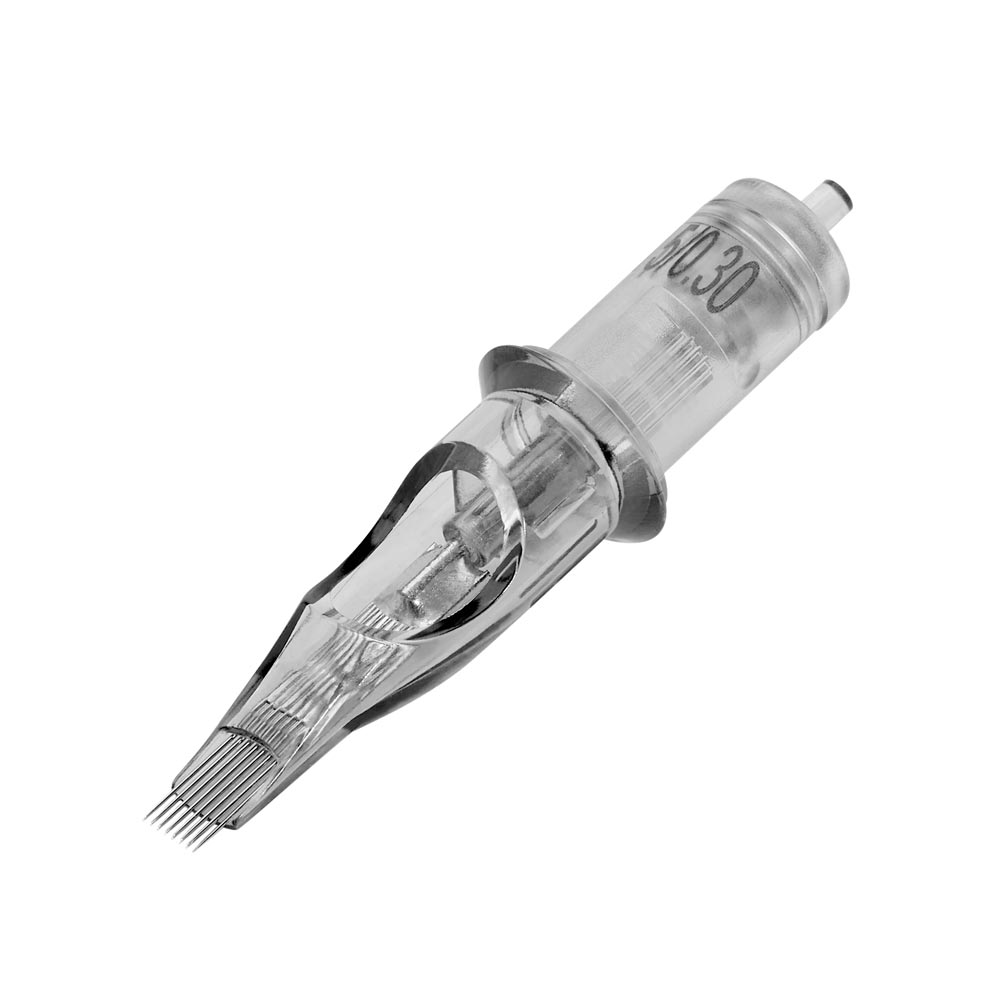 Quartz Cartridge Needles — Bugpin Curved Magnum (20)