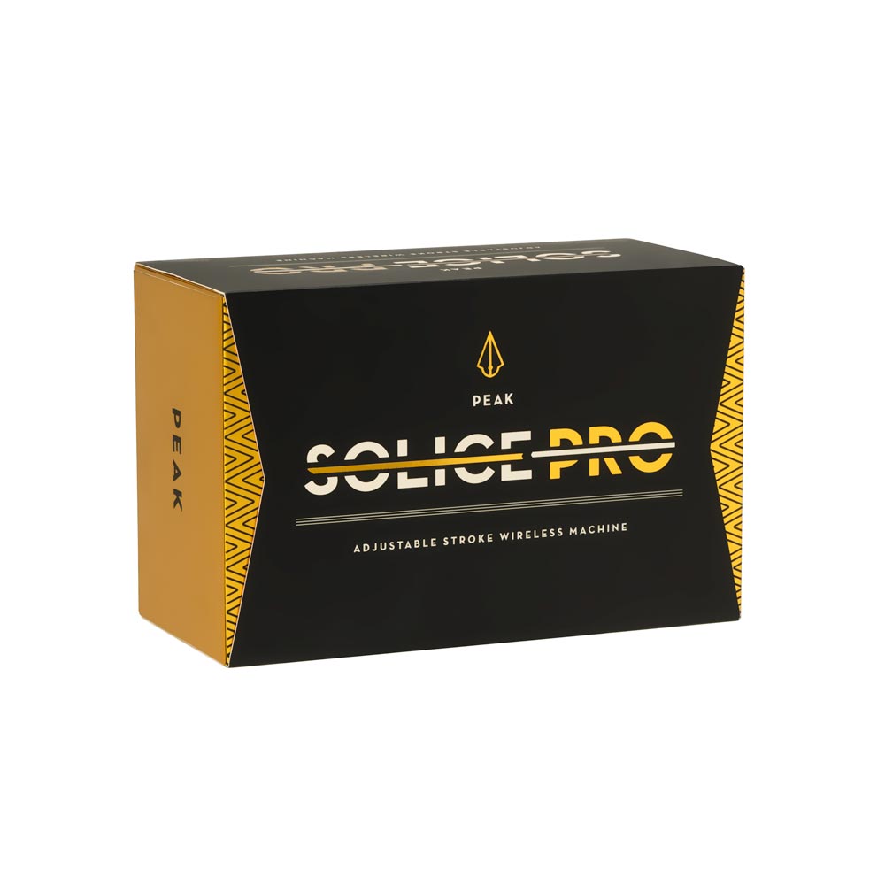 Solice Pro Adjustable Stroke Wireless Pen Tattoo Machine - Peak Needles
