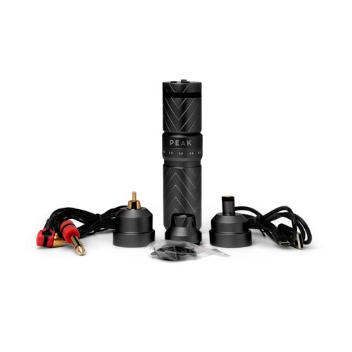 Solice Pro Adjustable Stroke Wireless Pen Tattoo Machine - Peak Needles