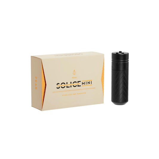 Solice Mini Wireless Pen Tattoo Machine — Black - Peak Needles
