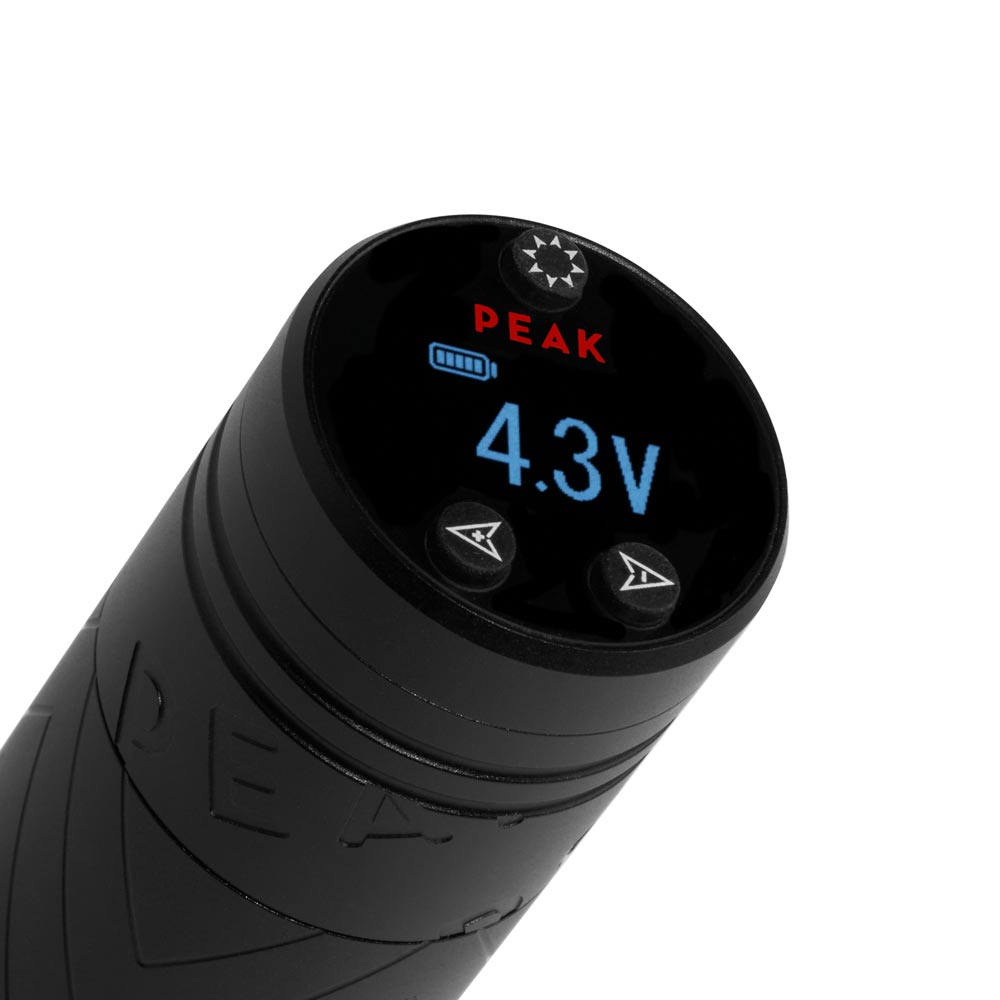 Solice Mini Wireless Pen Tattoo Machine — Black - Peak Needles