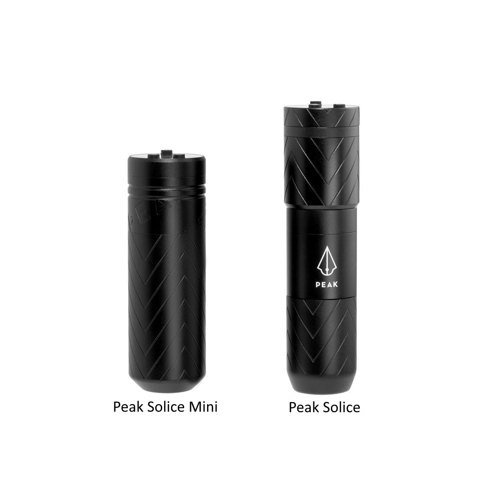 Solice Mini Wireless Pen Tattoo Machine — Black - Peak Needles