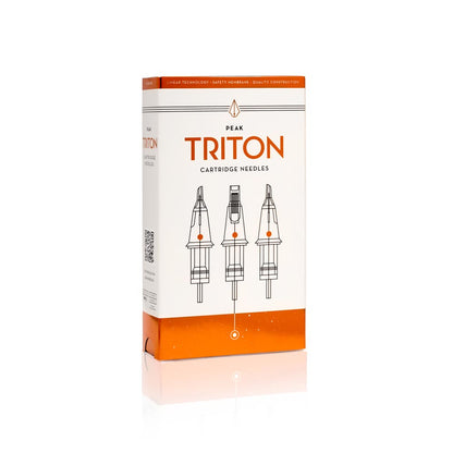 Triton Cartridge Needles — Round Liners (20) - Peak Needles