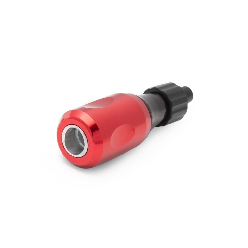 Axi Adjustable Aluminum Grip — 25mm Red (Front)