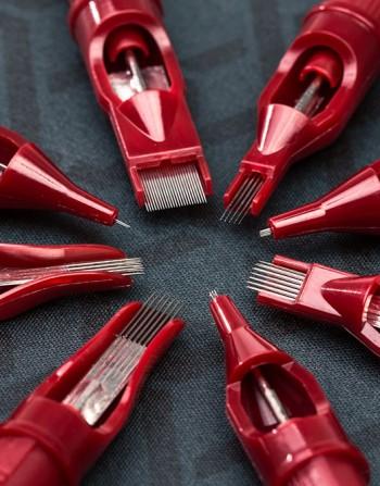 Blood Cartridge Needles — Round Liners (20) - Peak Needles