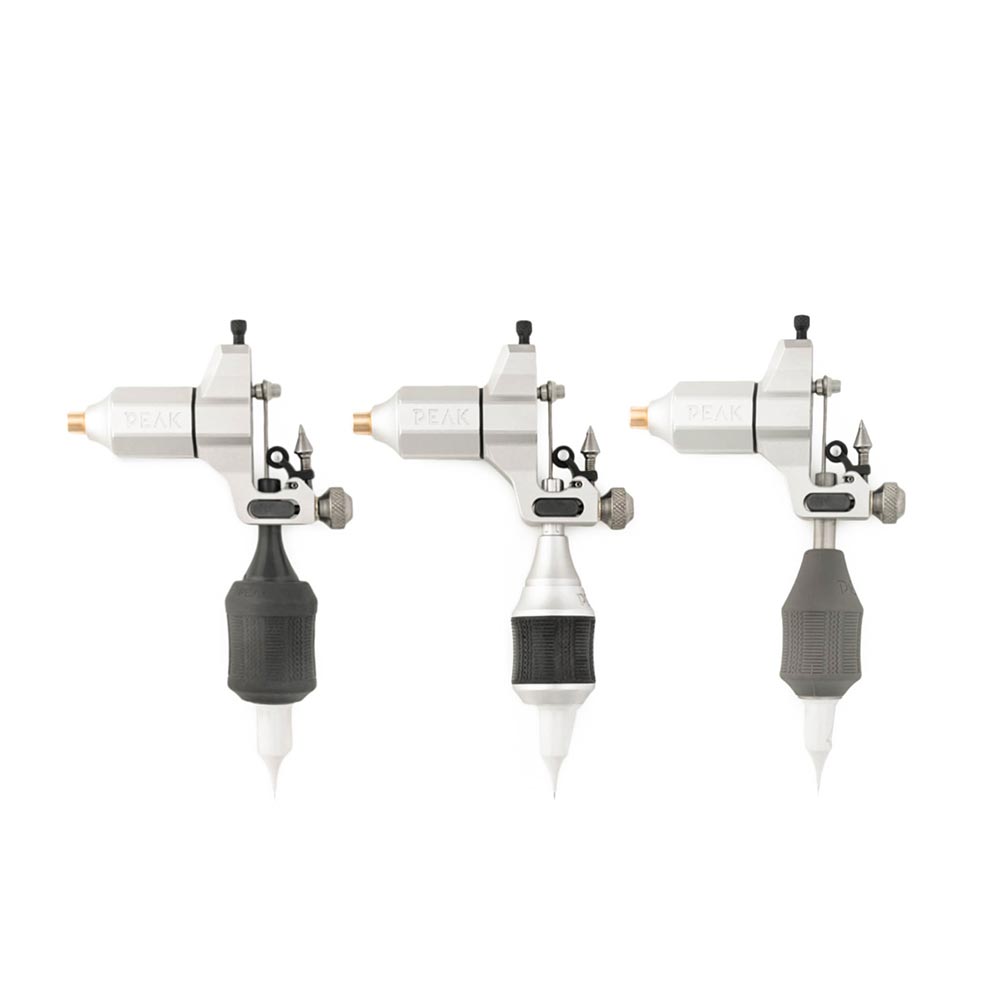 Ara Adjustable Slider Tattoo Machine — Blue (various grips)