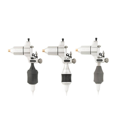 Ara Adjustable Slider Tattoo Machine — Blue (various grips)