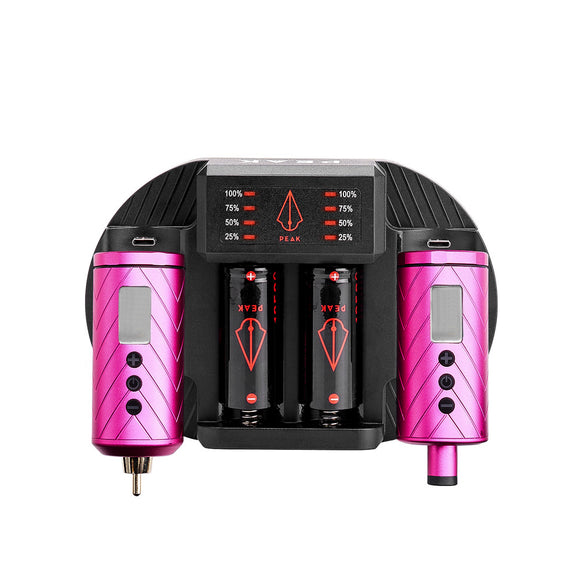 Charging Dock + Forge Reloadable Battery Packs Bundle - Peak Needles