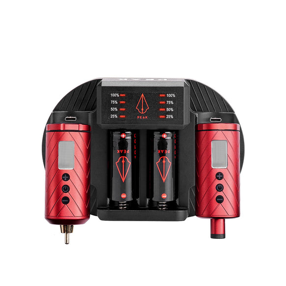 Charging Dock + Forge Reloadable Battery Packs Bundle - Peak Needles