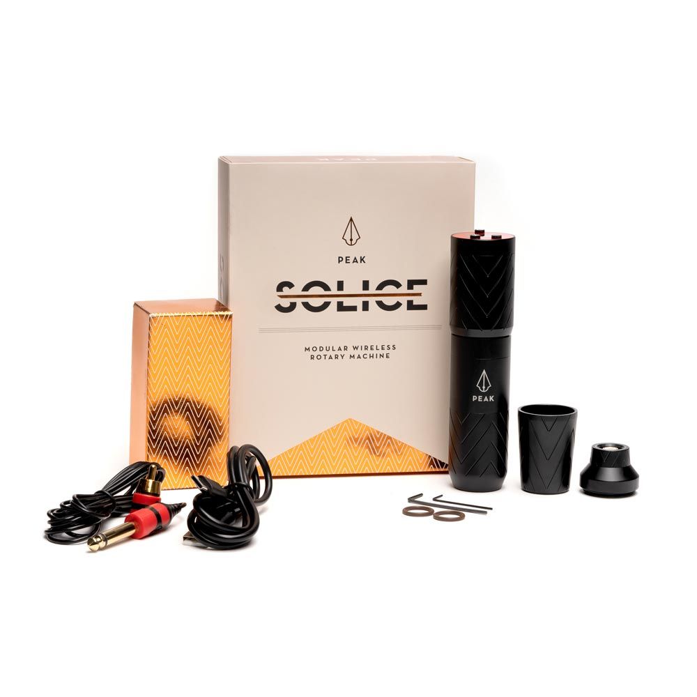 Peak Solice Modular Pen Tattoo Machine — Pick Color - Peak Needles