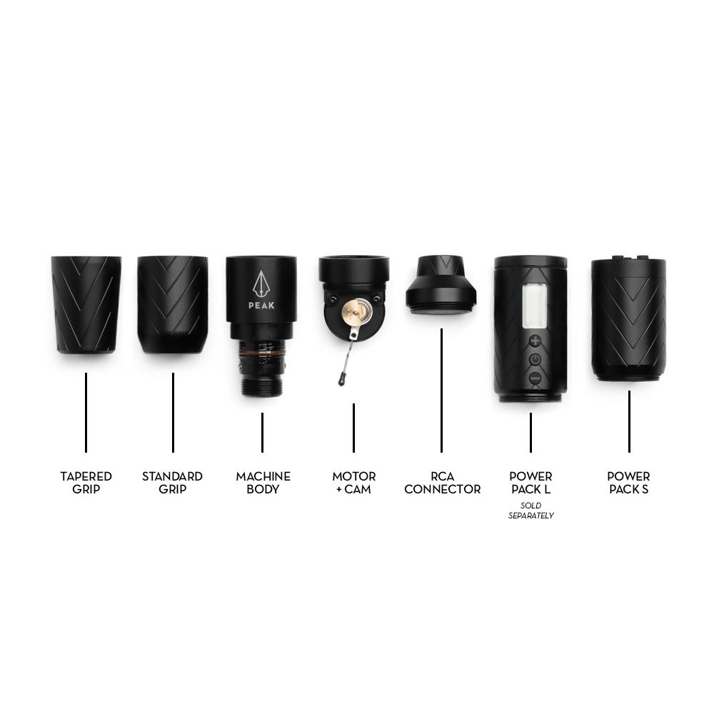 Peak Solice Modular Pen Tattoo Machine — Pick Color - Peak Needles
