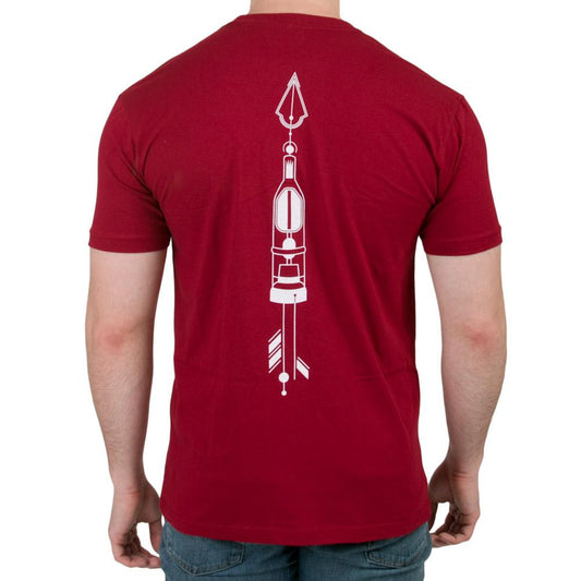 Blood Cardinal Red Tee - Peak Needles