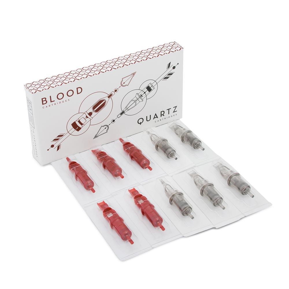 Blood and Quartz Sample Pack — Box of 10 — Individual Sterile Packaging