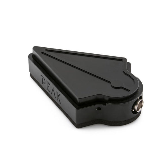 Peak Footswitch — Black — Angled View