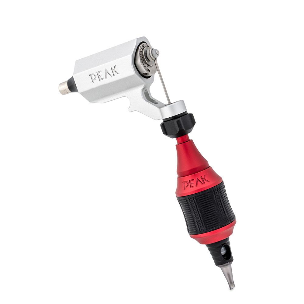 Red Natron Grip on Peak Machine