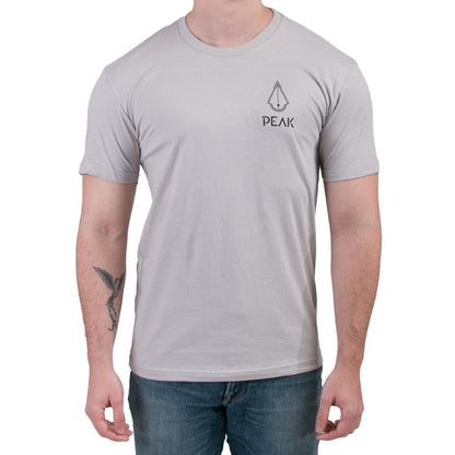 Quartz Light Grey Tee - Peak Needles